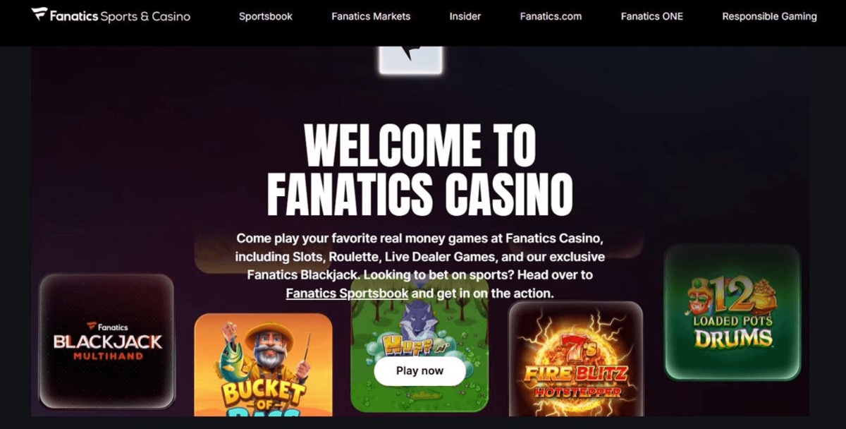 fanatic casino top USA real money casino 2026